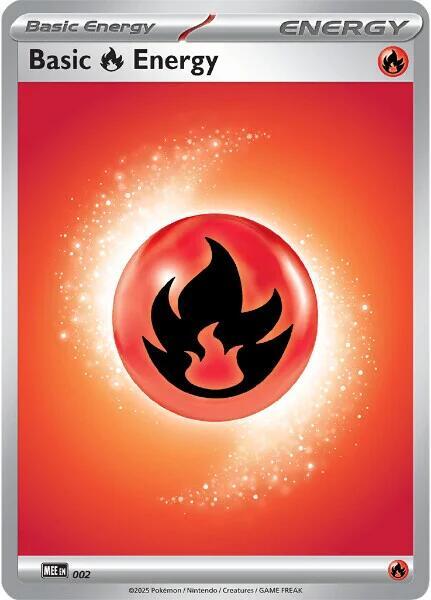 Basic Fire Energy - 002, MEE: Mega Evolution Energies 2