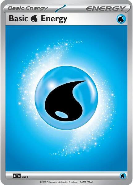 Basic Water Energy - 003, MEE: Mega Evolution Energies 3
