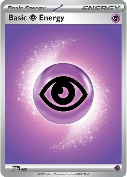 Basic Psychic Energy - 005, MEE: Mega Evolution Energies 5