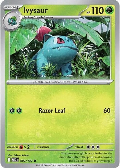 Ivysaur - 002/132, ME01: Mega Evolution 002/132