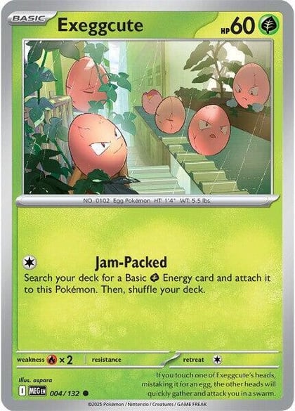 Exeggcute, ME01: Mega Evolution 004/132