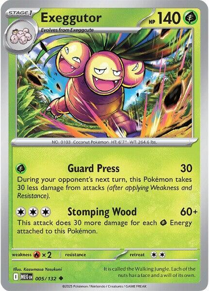 Exeggutor - 005/132, ME01: Mega Evolution 005/132