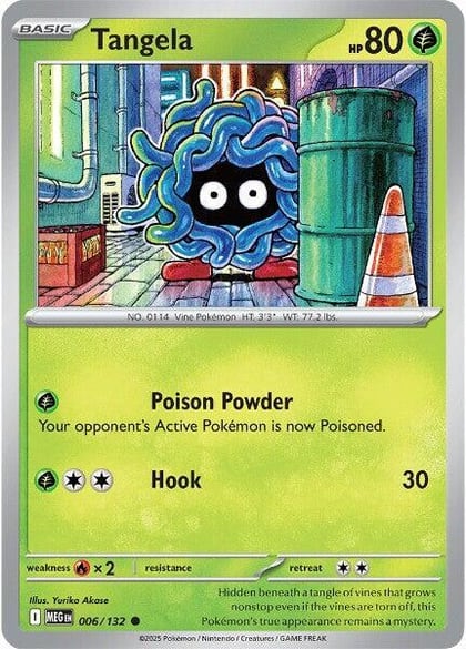 Tangela, ME01: Mega Evolution 006/132