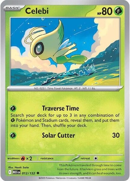 Celebi, ME01: Mega Evolution 012/132