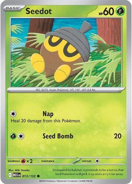 Seedot, ME01: Mega Evolution 013/132
