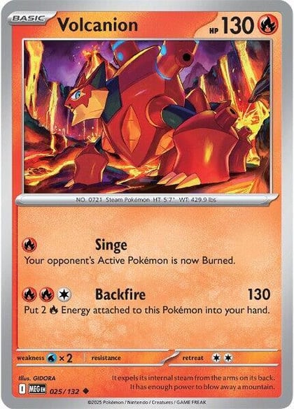 Volcanion, ME01: Mega Evolution 025/132