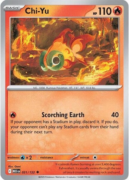 Chi-Yu, ME01: Mega Evolution 031/132