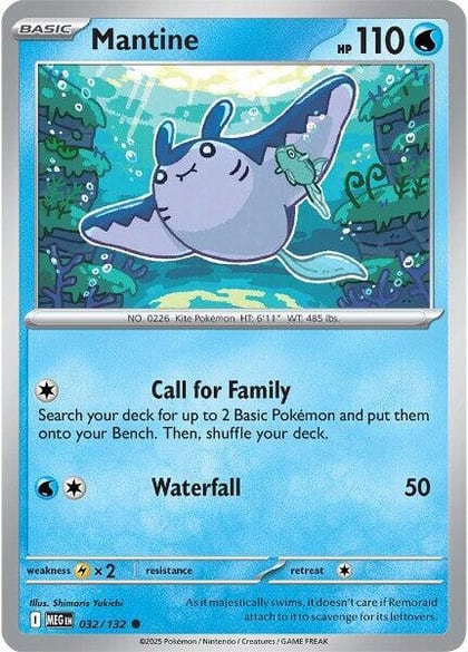 Mantine, ME01: Mega Evolution 032/132