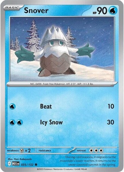 Snover - 035/132, ME01: Mega Evolution 035/132