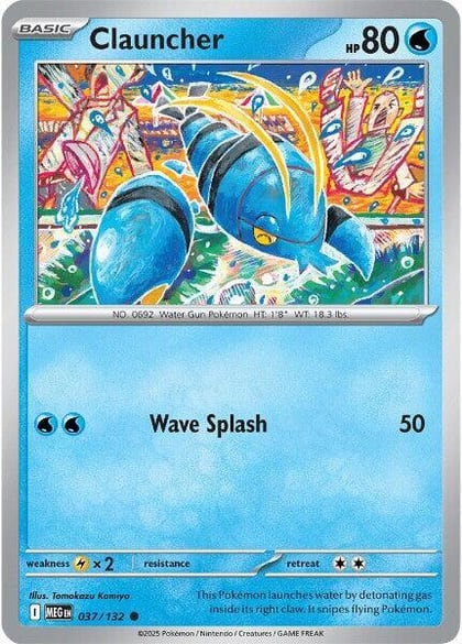 Clauncher, ME01: Mega Evolution 037/132
