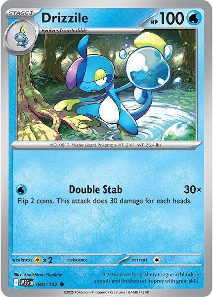 Drizzile, ME01: Mega Evolution 040/132