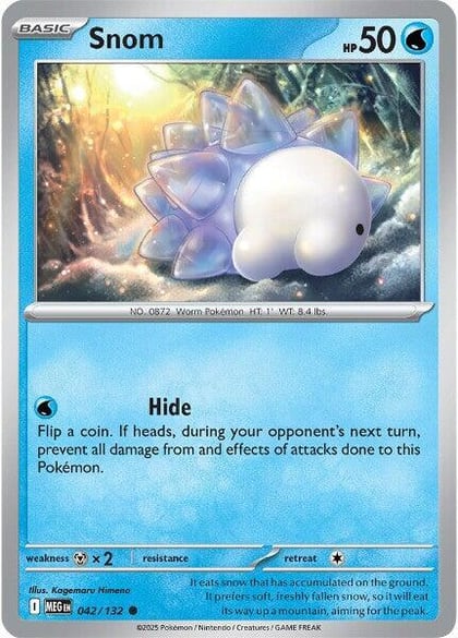 Snom, ME01: Mega Evolution 042/132