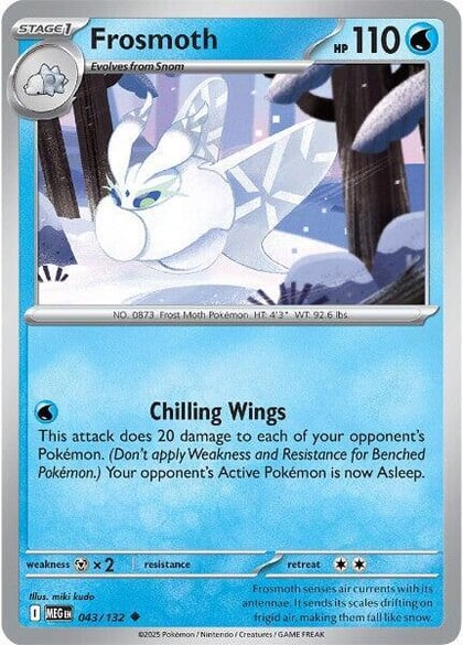 Frosmoth, ME01: Mega Evolution 043/132