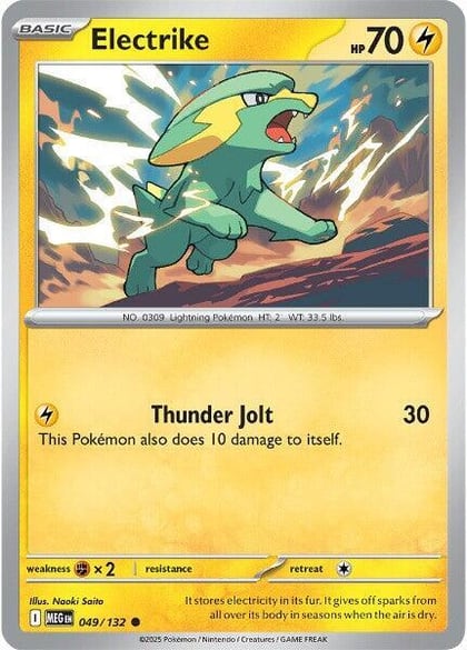 Electrike, ME01: Mega Evolution 049/132