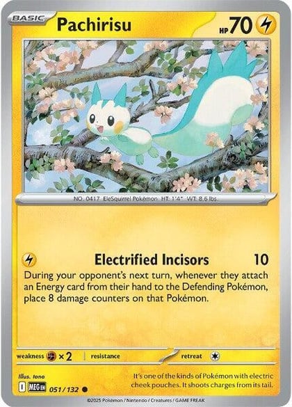 Pachirisu, ME01: Mega Evolution 051/132