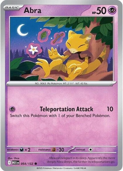 Abra, ME01: Mega Evolution 054/132