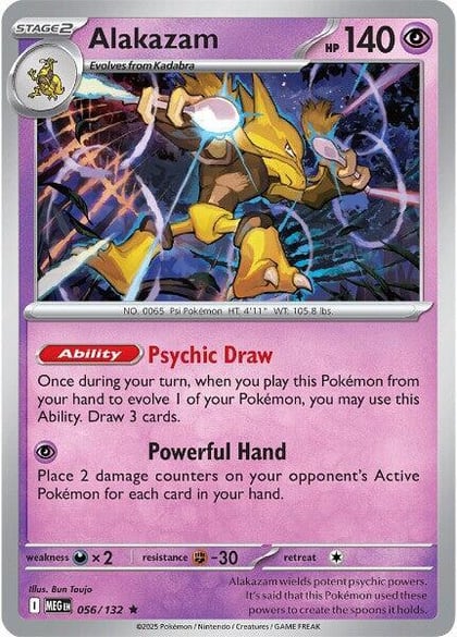 Alakazam, ME01: Mega Evolution 056/132
