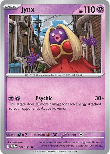 Jynx, ME01: Mega Evolution 057/132