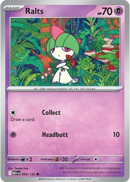 Ralts, ME01: Mega Evolution 058/132