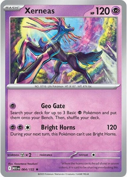 Xerneas, ME01: Mega Evolution 064/132