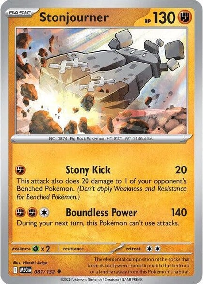 Stonjourner, ME01: Mega Evolution 081/132