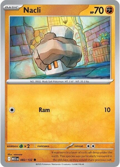 Nacli, ME01: Mega Evolution 082/132