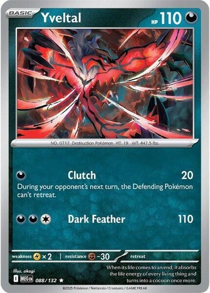 Yveltal, ME01: Mega Evolution 088/132