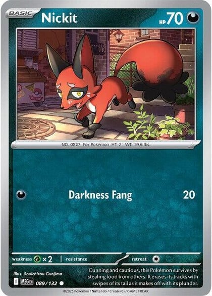 Nickit, ME01: Mega Evolution 089/132