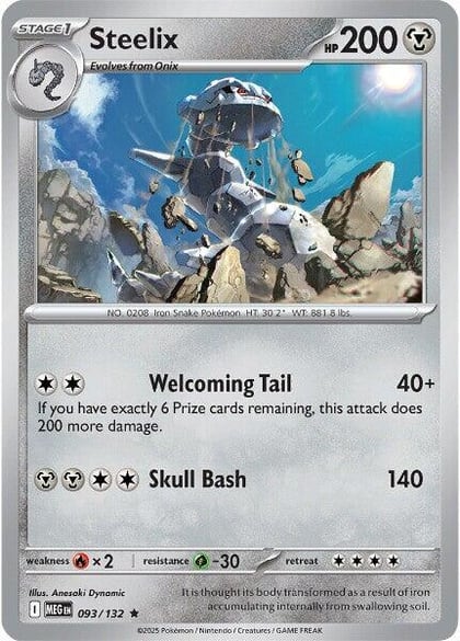 Steelix - 093/132, ME01: Mega Evolution 093/132