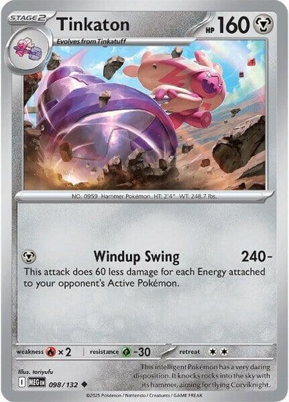 Tinkaton, ME01: Mega Evolution 098/132