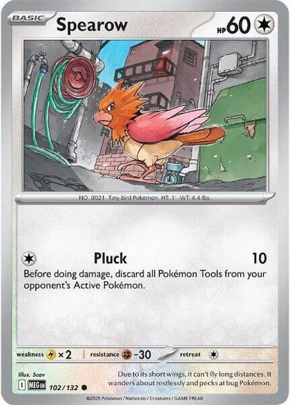 Spearow - 102/132, ME01: Mega Evolution 102/132