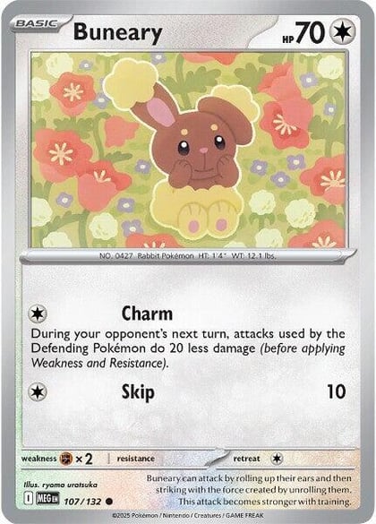 Buneary, ME01: Mega Evolution 107/132