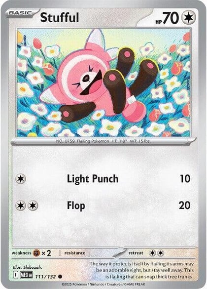 Stufful - 111/132, ME01: Mega Evolution 111/132