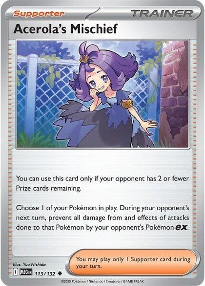 Acerola's Mischief - 113/132, ME01: Mega Evolution 113/132