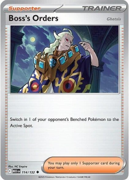 Boss's Orders [Ghetsis], ME01: Mega Evolution 114/132