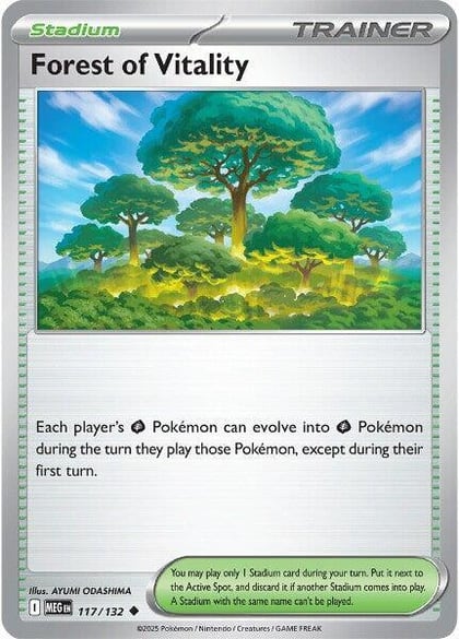 Forest of Vitality, ME01: Mega Evolution 117/132