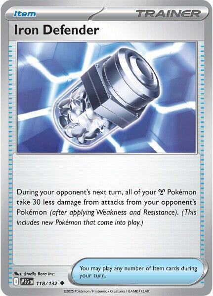 Iron Defender, ME01: Mega Evolution 118/132