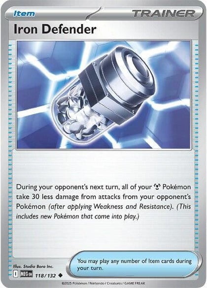 Iron Defender, ME01: Mega Evolution 118/132
