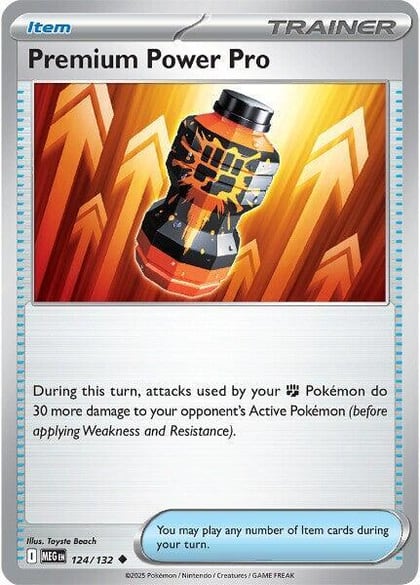 Premium Power Pro - 124/132, ME01: Mega Evolution 124/132