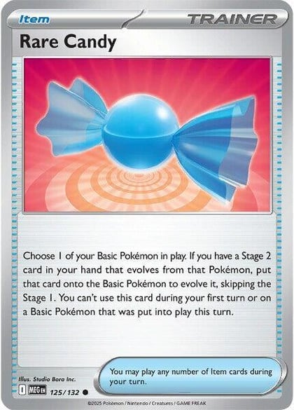 Rare Candy - 125/132, ME01: Mega Evolution 125/132