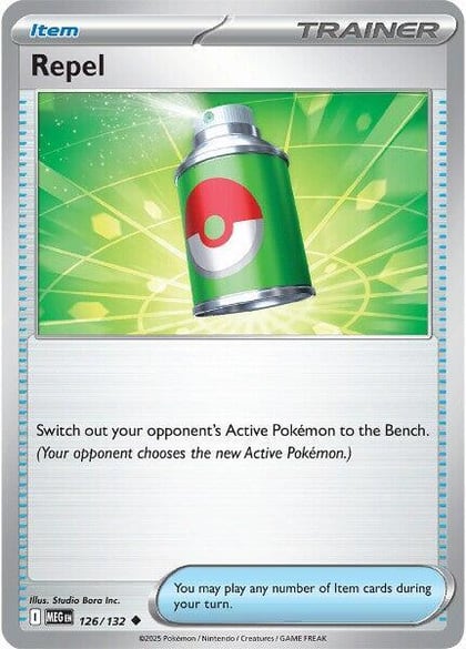 Repel, ME01: Mega Evolution 126/132