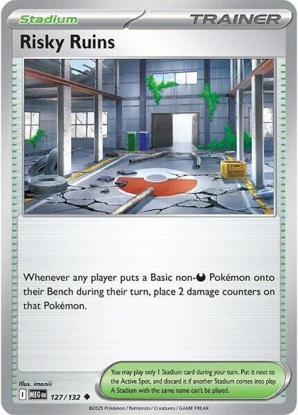 Risky Ruins, ME01: Mega Evolution 127/132