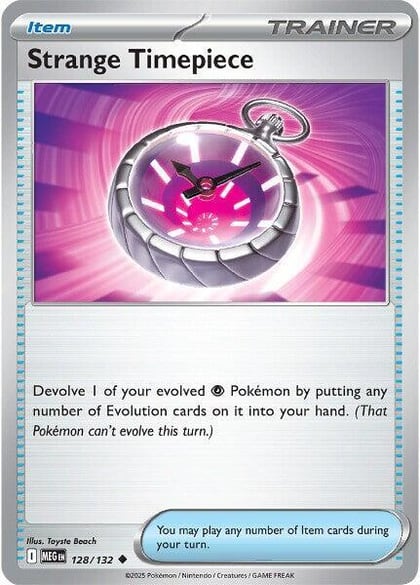 Strange Timepiece, ME01: Mega Evolution 128/132