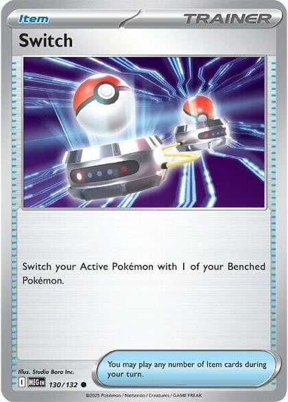 Switch, ME01: Mega Evolution 130/132