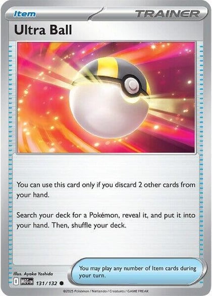 Ultra Ball, ME01: Mega Evolution 131/132
