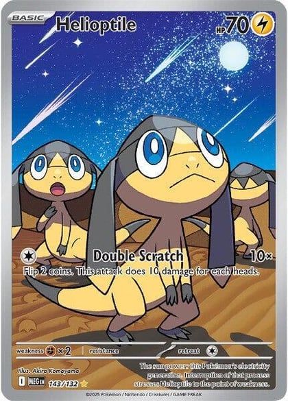 Helioptile - 143/132, ME01: Mega Evolution 143/132