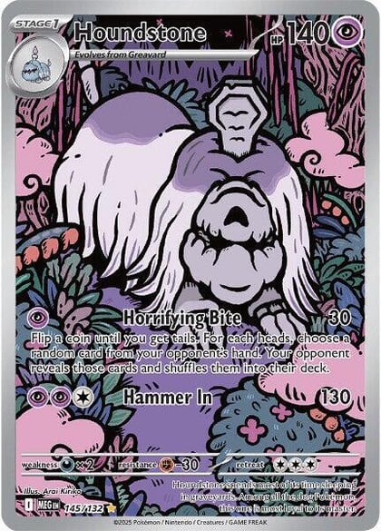 Houndstone - 145/132, ME01: Mega Evolution 145/132