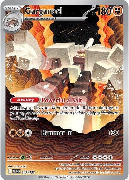 Garganacl - 147/132, ME01: Mega Evolution 147/132