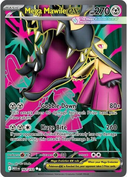 Mega Mawile ex - 162/132, ME01: Mega Evolution 162/132