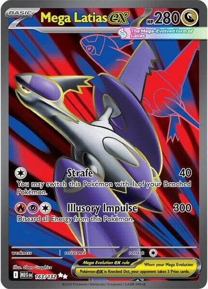 Mega Latias ex - 163/132, ME01: Mega Evolution 163/132